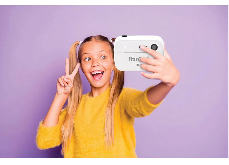 Product image: Lexibook kids instant camera starcam with printer, , medium-null