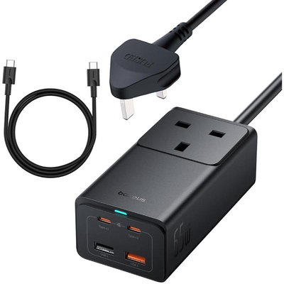 Baseus charger 100w 2c+2u - black