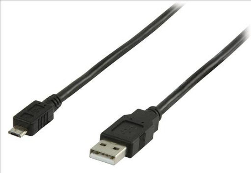 USB 2.0  2m USB a male - USB micro b male cable, , medium image number null