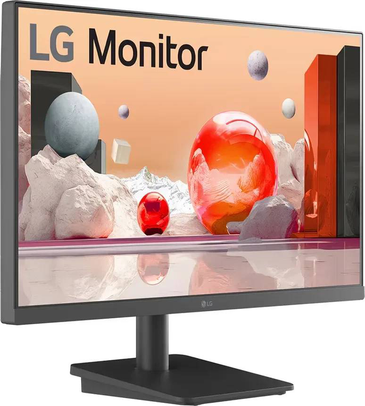 Lg 24ba400-b 24" FHD ips monitor | 1920&times;1080 | 100hz | HDMI / vga | built-in speakers, , medium-null