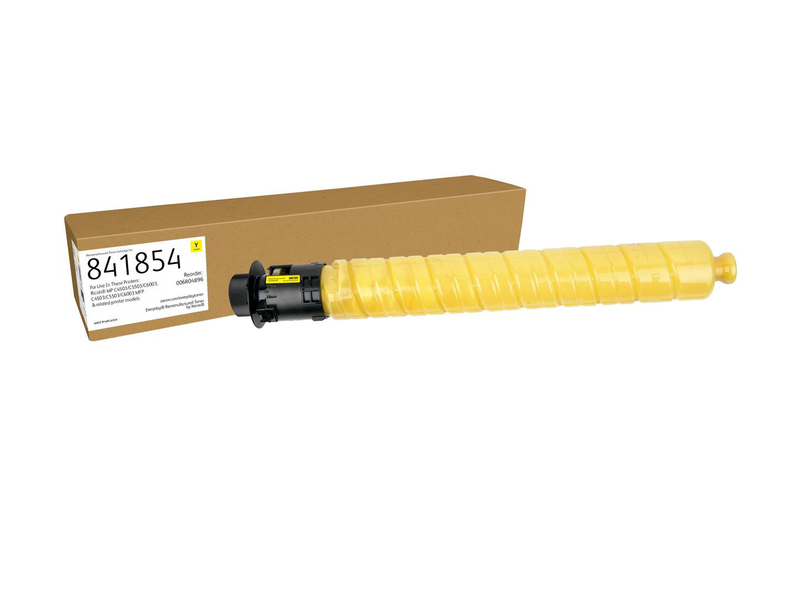 Everyday / yellow / compatible / remanufactured / toner cartridge (alternative for: ricoh 841854) / green world alliance return programme, , medium-null