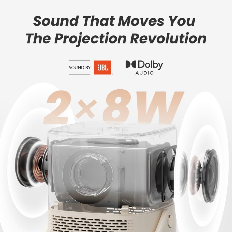 Yaber t2 plus &phi;&omicron;&rho;&eta;&tau;ό&sigmaf; projector full HD &mu;&epsilon; &mu;&pi;&alpha;&tau;&alpha;&rho;ί&alpha;, Wi-Fi 6, smart TV & ή&chi;&omicron; jbl, , medium-null