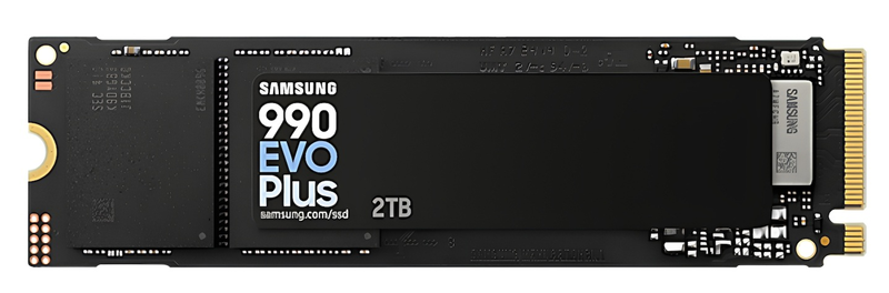 Samsung SSD m.2 nvme pcie Gen4 2TB 990 evo plus, , medium-null