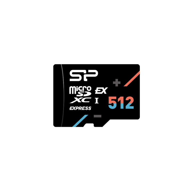 512GB micro sd express card silicon power for nintendo switch 2 (sp512GBstei31v10)-null
