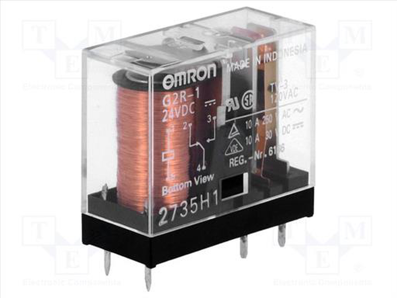 24v dc 10a 5p mini relay, , medium-null