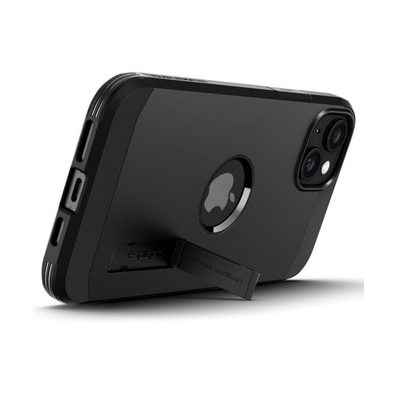 Spigen tough armor mag MagSafe iPhone 15 black, , medium-null