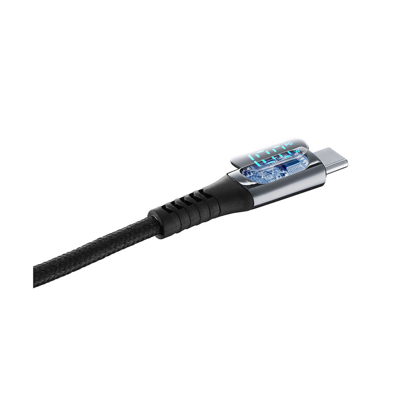 Display cable USB-c 100w black, , medium-null