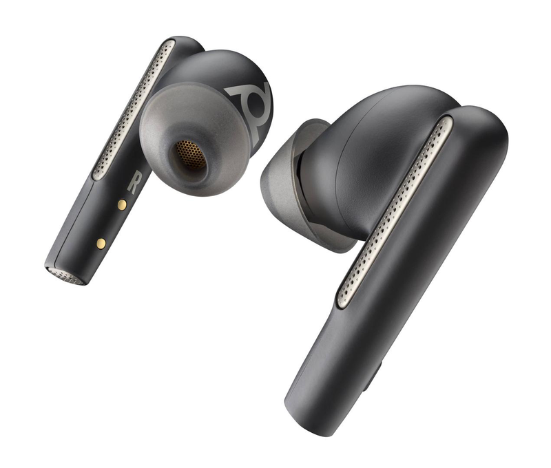 Poly voyager free 60 uc true wireless anc earbuds 7y8h4aa bluetooth 5.3 6 mics USB-c adapter ip54 carbon black-null