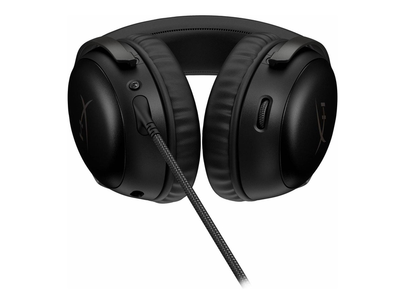 Hyperx cloud III wired gaming headset 727a8aa 53mm angled drivers dts headphone:x 10mm noise-cancelling mic black-null