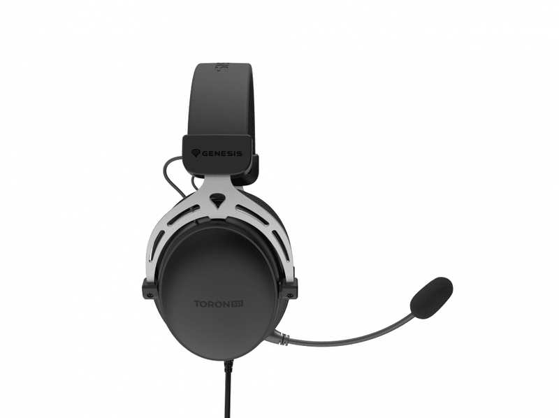 Genesis toron 531 nsg-2117 wired gaming headset 50mm drivers detachable mic 3.5mm multi-platform black-null