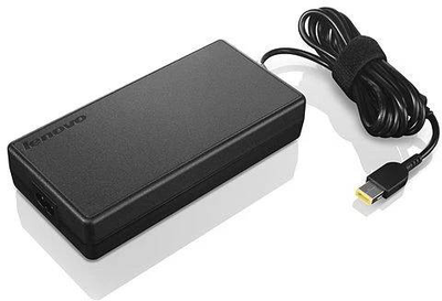 Lenovo thinkpad 135w slim tip ac adapter 4x20e50562 20v 6.75a for thinkpad p t workstations eu black, Black, medium