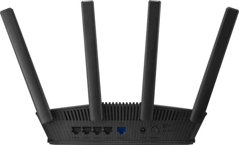 Asus rt-be55 dual-band Wi-Fi 7 router be3600 3600mbps 2.5G wan 4x gigabit lan aimesh mlo 160mhz black-null