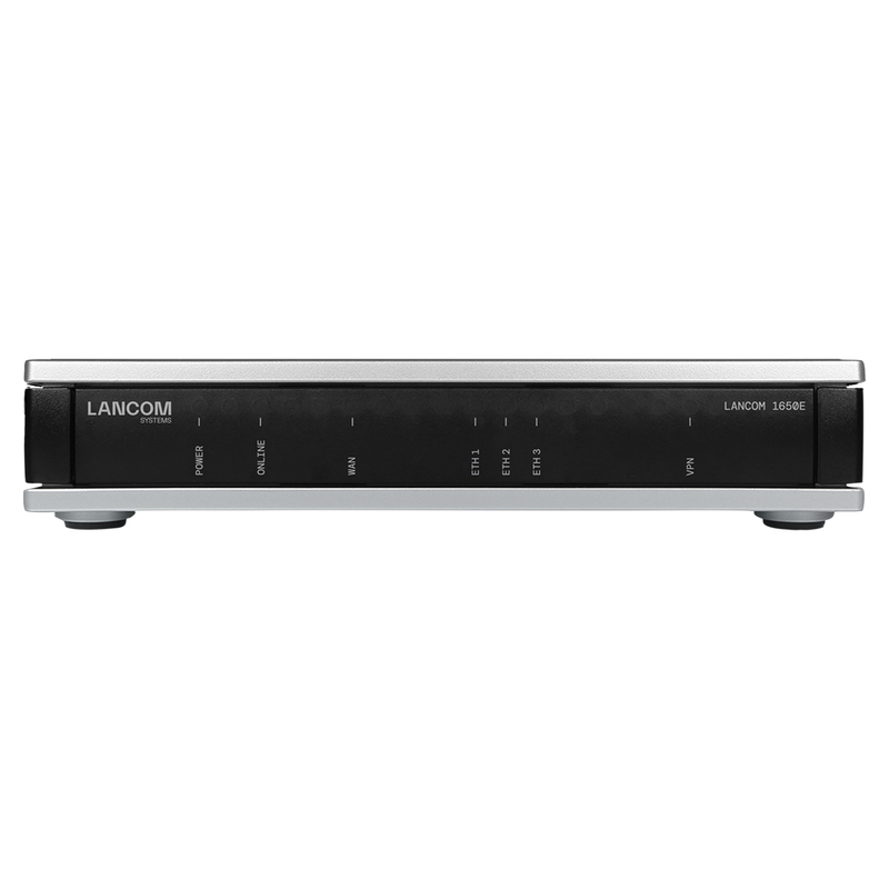 Lancom 1650e sd-wan vpn branch router gigabit ethernet 3-port switch ipsec wireguard load balancing grey-null