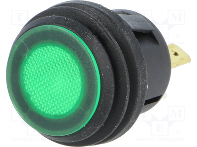 Off-on 6a /250v push button switch 2pos, , medium
