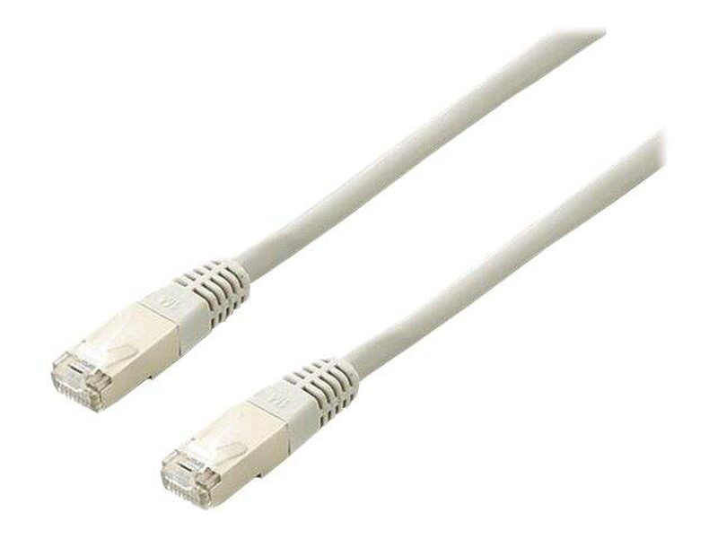 Equip - patch cable - rj-45 (m) to rj-45 (m) - 5 m - sftp - cat 6a platinum - molded, stranded - white-null