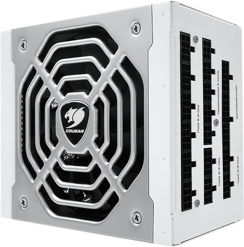 Cougar polar 1200 power supply 1200w 80 plus platinum fully modular 135mm hdb fan semi-fanless black-null