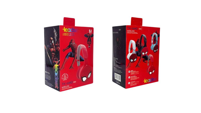 Spiderman wireless kids headset &ndash; tk-688q, , medium-null
