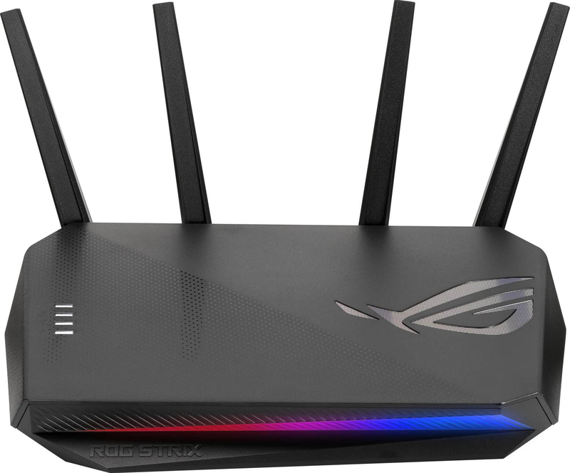 Asus rog strix gs-ax5400 dual-band ax5400 Wi-Fi 6 gaming router 4x gigabit lan gaming port USB 3.2 aimesh black-null