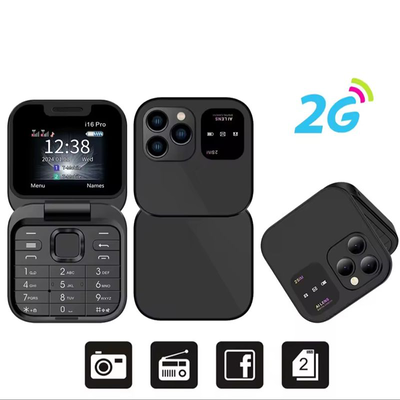 &Kappa;&iota;&nu;&eta;&tau;ό t&eta;&lambda;έ&phi;&omega;&nu;&omicron; &mu;&epsilon; &kappa;&omicron;&upsilon;&mu;&pi;&iota;ά p9 pro flip &ndash; feature phone, Black, medium