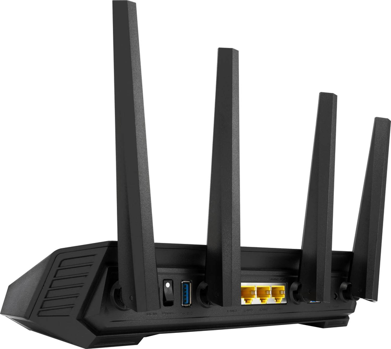 Asus rog strix gs-ax5400 dual-band ax5400 Wi-Fi 6 gaming router 4x gigabit lan gaming port USB 3.2 aimesh black-null