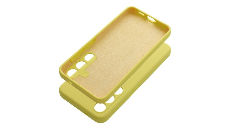 Case silicone 2mm for samsung a26 5G lemon, , medium-null