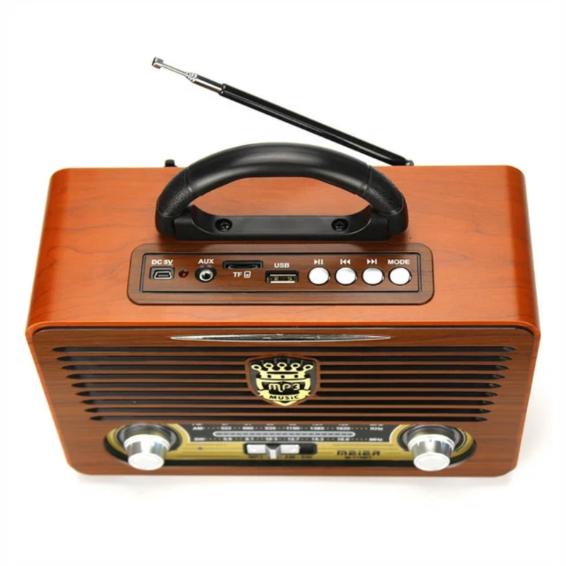 &Epsilon;&pi;&alpha;&nu;&alpha;&phi;&omicron;&rho;&tau;&iota;&zeta;ό&mu;&epsilon;&nu;&omicron; &rho;&alpha;&delta;&iota;ό&phi;&omega;&nu;&omicron; &mu;&epsilon; bluetooth vintage style meier 115bt-null