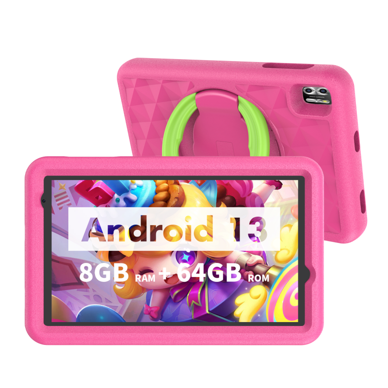 Pritom b8k kids Wi-Fi tablet 4GB ram+64GB rom 8''inches-null