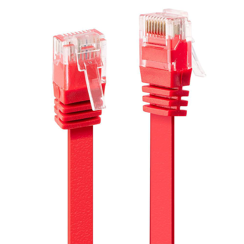 Lindy / patch cable / rj-45 (m) to rj-45 (m) / 2 m / utp / cat 6 / molded / red-null