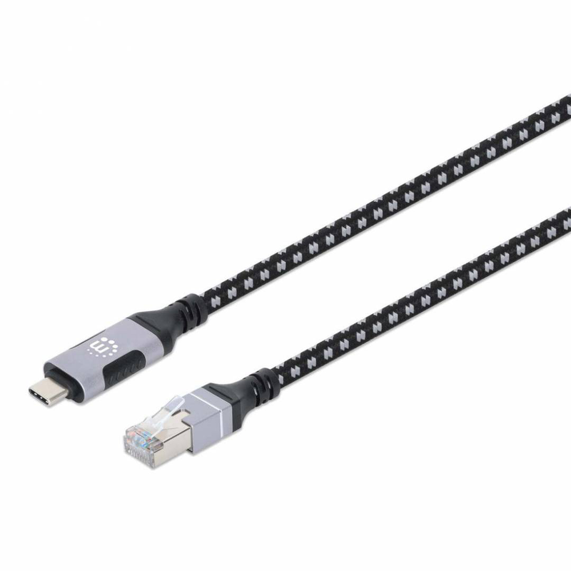 Manhattan USB-c to gigabit ethernet network cable, 2m, , medium-null
