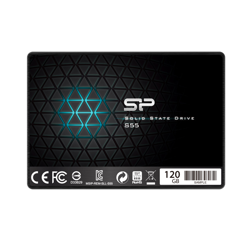 Silicon power slim s55 - SSD - 120GB - internal - 2.5" - sata 6GB/s-null