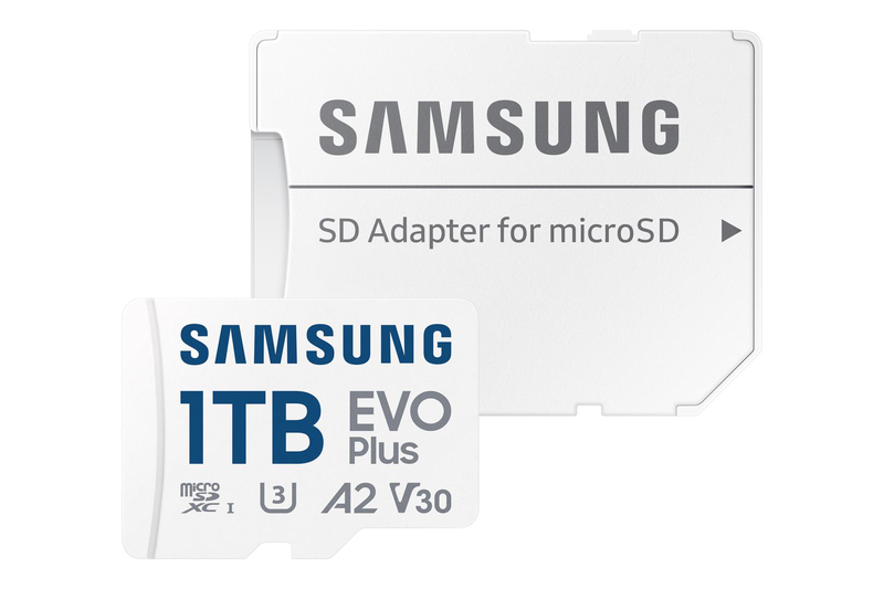 1TB micro sd memory card samsung evo plus v30-null