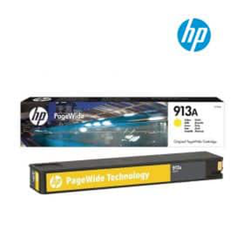 Hp ink cartridge 913a yellow, , medium-null