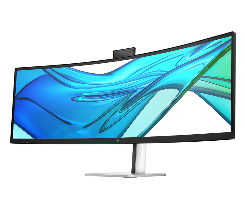 Hp series 5 pro 549pm 49" curved dqhd conferencing monitor 5120x1440 ips webcam speakers mic USB-c kvm black-null