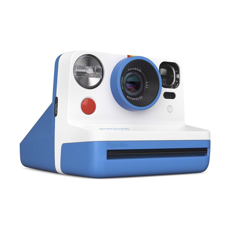 Polaroid analog instant camera now Gen2 blue-null
