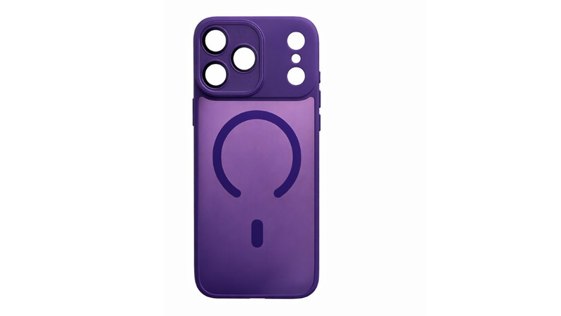 Purple premium hard MagSafe case for iPhone 17 pro, , medium-null