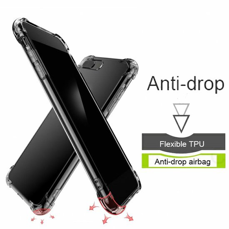 Samsung a40 military grade drop-tested clear case image number null