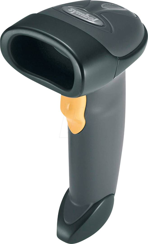 Zebra symbol ls2208 ls2208-sr20007r-ur 1d laser barcode scanner USB kit with cable and stand black-null