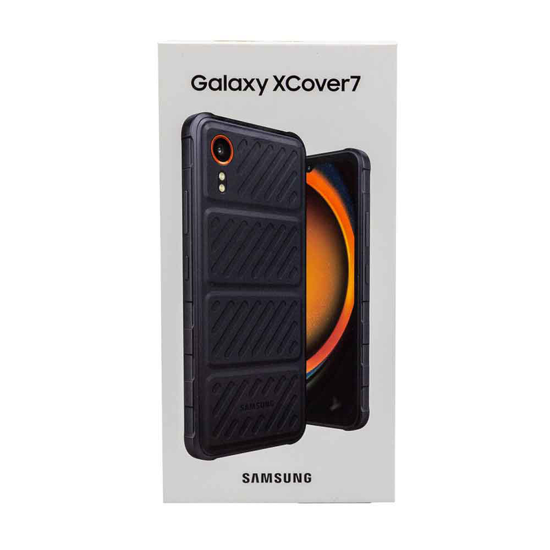 Samsung galaxy xcover7 enterprise edition smartphone sm-g556bzkdeeb 6.6-inch fhd+ 128GB 6GB rugged ip68 5G black-null