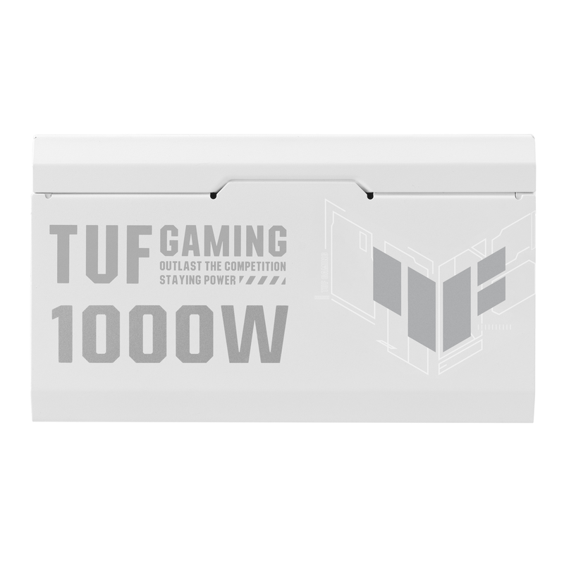 Asus power supply modular 1000w gold tuf gaming 1000g white, , medium-null