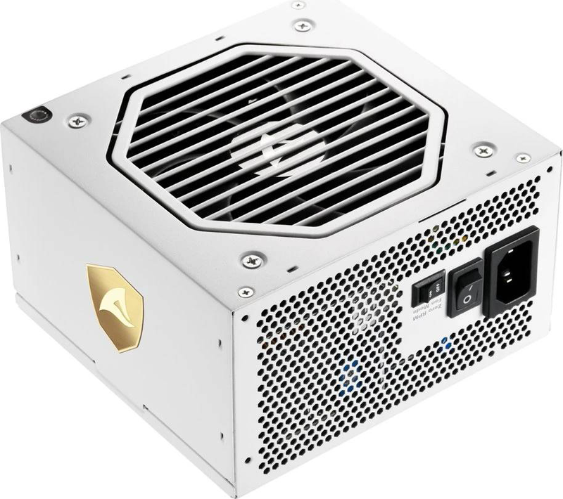 Sharkoon rebel p20 1200w atx 3.1 psu 80+ gold cybenetics platinum fully modular pcie 5.1 12v-2x6 white-null