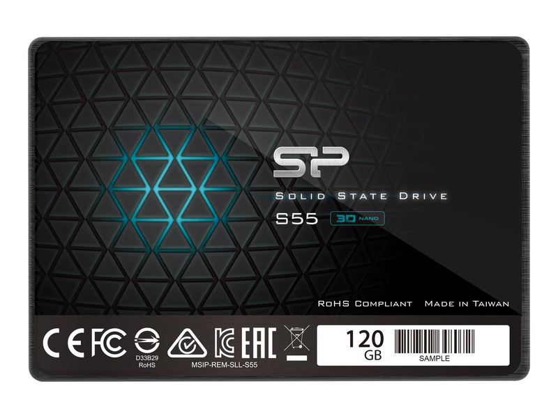 Silicon power slim s55 - SSD - 120GB - internal - 2.5" - sata 6GB/s-null