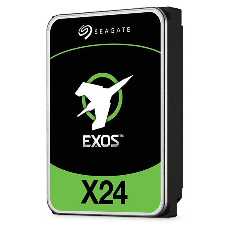 Seagate exos x24 st24000nm005h / hard drive / enterprise / encrypted / 24TB / internal / 3.5" / sas 12GB/s / 7200 rpm / buffer: 512 mb / self-encrypting drive (sed)-null