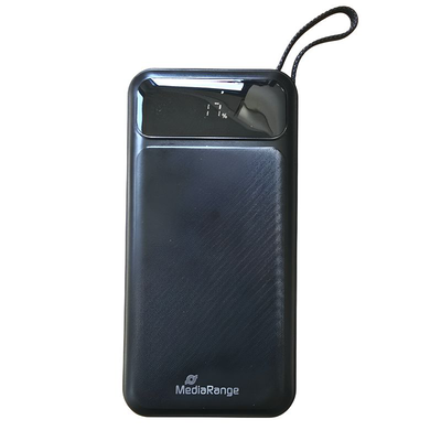 Mediarange mrma756 powerbank 20.000mAh quick charge&trade; 22.5w &mu;&epsilon; &epsilon;&nu;&sigma;&omega;&mu;&alpha;&tau;&omega;&mu;έ&nu;&alpha; &kappa;&alpha;&lambda;ώ&delta;&iota;&alpha; &phi;ό&rho;&tau;&iota;&sigma;&eta;&sigmaf;, , medium