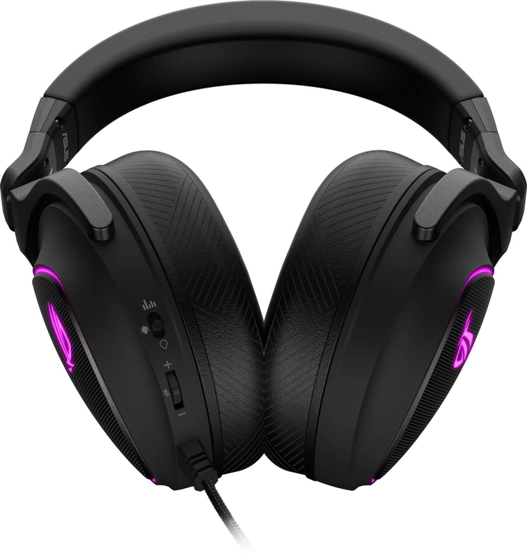 Asus rog delta s USB-c wired gaming headset ess quad dac 50mm ai noise-cancel mic black 90yh02k0-b2ua00-null