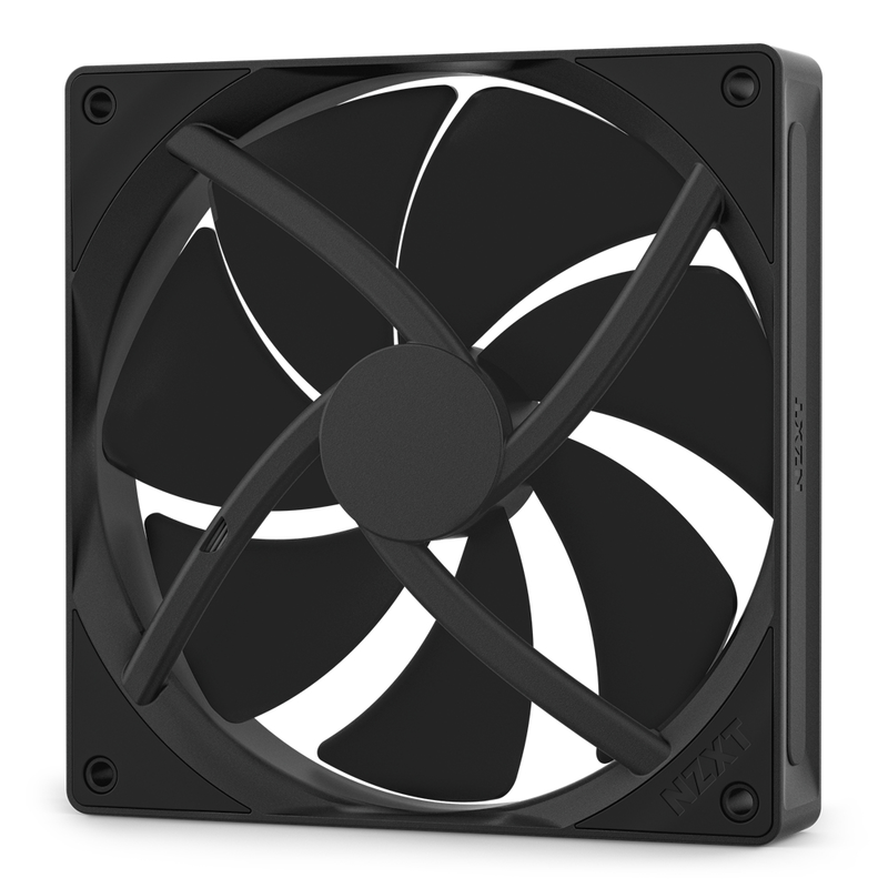 Nzxt f series f140p - case fan - 140 mm - matte black, , medium-null