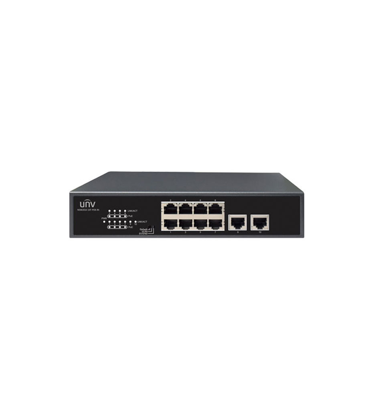 Uniview nsw2010-10t-poe 10 port poe switch image number null