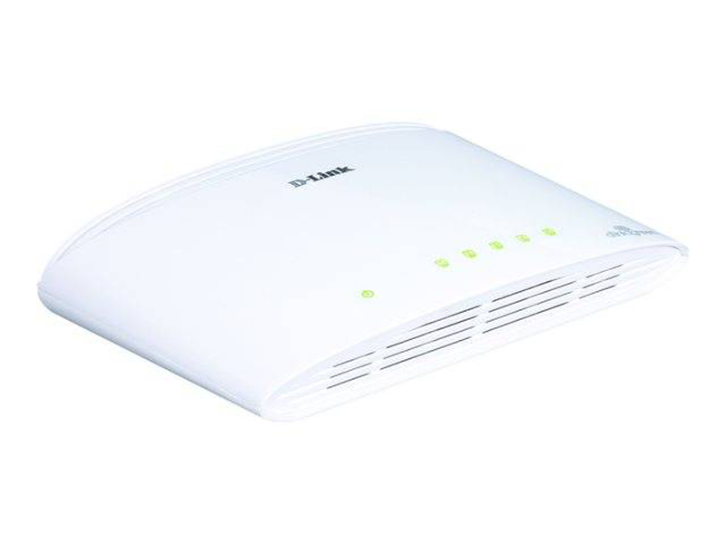 D-link dgs-1005d 5-port gigabit unmanaged desktop switch plug and play black-null