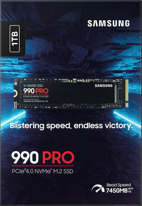 1TB m.2 SSD nvme Gen.4 samsung 990 pro  (mz-v9p1t0bw)-null