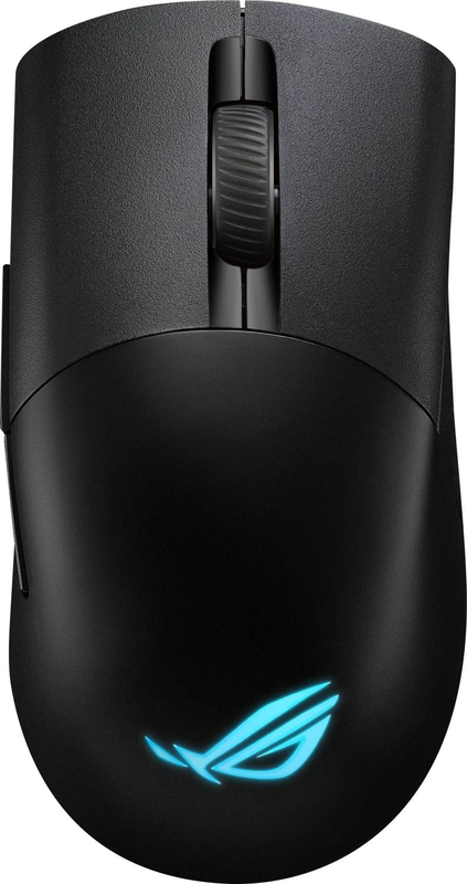 Asus rog keris wireless aimpoint gaming mouse 36000 dpi 75G tri-mode 5 buttons hot-swap black-null