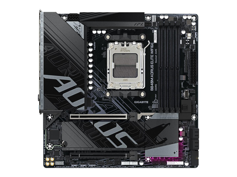 Gigabyte b840m aorus elite Wi-Fi6e micro atx am5 motherboard ddr5 Wi-Fi 6e, , medium-null